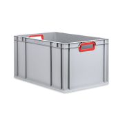 Eurobox, NextGen Color, Griffe rot offen, 600x400x320mm - Einzel