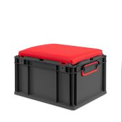 Seat Box NextGen 2.0 Cycle - Griffe geschlossen - Rot - 400 x 300 x 265 mm - Einzel