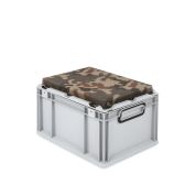 Eurobox, NextGen Seat Box, camouflage Griffe geschlossen, 43-22 - Palette