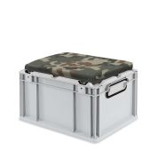 Eurobox, NextGen Seat Box, camouflage Griffe geschlossen, 43-22 - Einzel