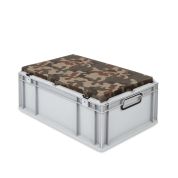 Eurobox, NextGen Seat Box, camouflage Griffe geschlossen, 64-22 - Einzel