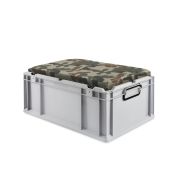 Eurobox, NextGen Seat Box, camouflage Griffe offen, 64-22 - Karton