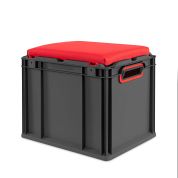Seat Box NextGen 2.0 Cycle - Griffe offen - Rot - 400 x 300 x 365 mm - Einzel