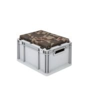 Eurobox, NextGen Seat Box, camouflage Griffe offen, 43-22 - Karton