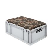 Eurobox, NextGen Seat Box, camouflage Griffe offen, 64-22 - Einzel