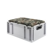 Eurobox, NextGen Seat Box, camouflage Griffe offen, 64-22 - Einzel