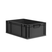 Eurobox NextGen 2.0 Cycle - Griffe geschlossen - 600 x 400 x 220 mm  - Anthrazit - Einzel