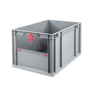 Eurobox NextGen Insight Cover, 600x400x320mm - Cover HOCH - ROT - Palette