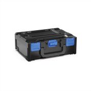 metaBOX 145 S, Verschlüsse blau - Gebinde-Karton