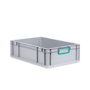 Eurobox NextGen 2.0 - Griffe geschlossen - Türkis - 600 x 400 x 170 mm - Einzel