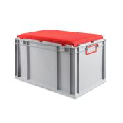 Seat Box NextGen 2.0 - Griffe geschlossen - Rot - 600 x 400 x 365 mm - Einzel