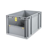 Eurobox NextGen Insight Cover, 600x400x320mm - Cover HOCH - GELB - Palette