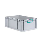 Eurobox NextGen 2.0 - Griffe geschlossen - Türkis - 600 x 400 x 220 mm - Einzel