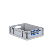 Eurobox NextGen 2.0 - Griffe offen - Blau - 400 x 300 x 120 mm - Einzel
