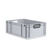 Eurobox NextGen 2.0 - Griffe offen - Schwarz - 600 x 400 x 220 mm - Einzel