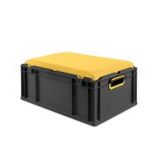 Seat Box NextGen 2.0 Cycle - Griffe offen - Gelb - 600 x 400 x 273 mm - Einzel