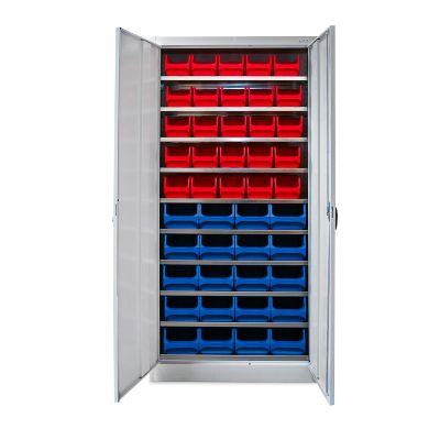 Schrank Tiefe 420 mm für Sichtlagerbox 3.0 & 4.0 (25 Stück / 20 Stück)
