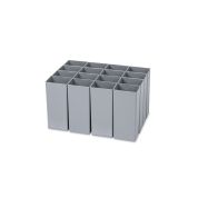 Einsatzkästen - Set 1/16 Unterteilung für Euroboxen 400x300x220