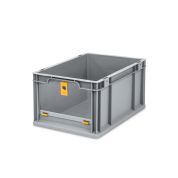 Eurobox NextGen Insight Cover, 400x300x220mm - Cover HOCH - GELB - Karton