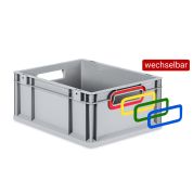 Eurobox NextGen 2.0 - Griffe geschlossen - Grün - 600 x 400 x 170 mm - Palette