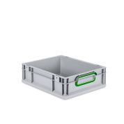 Eurobox NextGen 2.0 - Griffe geschlossen - Grün - 400 x 300 x 120 mm - Einzel