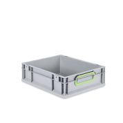 Eurobox NextGen 2.0 - Griffe geschlossen - Hellgrün - 400 x 300 x 120 mm - Einzel