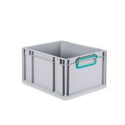 Eurobox NextGen 2.0 - Griffe geschlossen - Türkis - 400 x 300 x 220 mm - Einzel