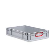 Eurobox NextGen 2.0 - Griffe geschlossen - Rot - 600 x 400 x 120 mm - Einzel