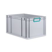 Eurobox NextGen 2.0 - Griffe geschlossen - Türkis - 600 x 400 x 320 mm - Einzel