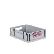 Eurobox NextGen 2.0 - Griffe offen - Magenta - 400 x 300 x 120 mm - Einzel