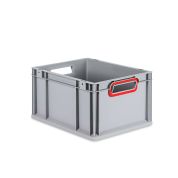 Eurobox NextGen 2.0 - Griffe offen - Rot - 400 x 300 x 220 mm - Einzel