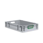 Eurobox NextGen 2.0 - Griffe offen - Grün - 600 x 400 x 120 mm - Einzel