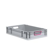 Eurobox NextGen 2.0 - Griffe offen - Purpur - 600 x 400 x 120 mm - Einzel