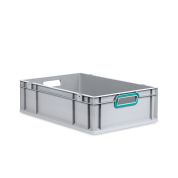 Eurobox NextGen 2.0 - Griffe offen - Türkis - 600 x 400 x 170 mm - Einzel