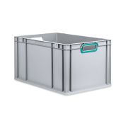 Eurobox NextGen 2.0 - Griffe offen - Türkis - 600 x 400 x 320 mm - Einzel