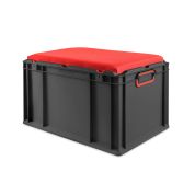 Seat Box NextGen 2.0 Cycle - Griffe geschlossen - Rot - 600 x 400 x 365 mm - Einzel