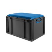 Seat Box NextGen 2.0 Cycle - Griffe geschlossen - Blau - 600 x 400 x 365 mm - Einzel