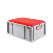 Seat Box NextGen 2.0 - Griffe geschlossen - Rot - 600 x 400 x 273 mm - Einzel