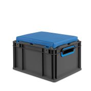 Seat Box NextGen 2.0 Cycle - Griffe offen - Blau - 400 x 300 x 265 mm - Einzel