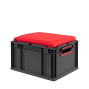 Seat Box NextGen 2.0 Cycle - Griffe offen - Rot - 400 x 300 x 265 mm - Einzel