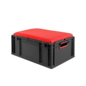 Seat Box NextGen 2.0 Cycle - Griffe offen - Rot - 600 x 400 x 273 mm - Einzel