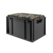 Seat Box NextGen 2.0 Cycle - Griffe offen - Camouflage - 600 x 400 x 365 mm - Einzel