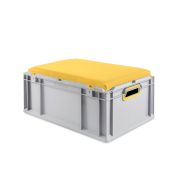 Seat Box NextGen 2.0 - Griffe offen - Gelb - 600 x 400 x 273 mm - Einzel