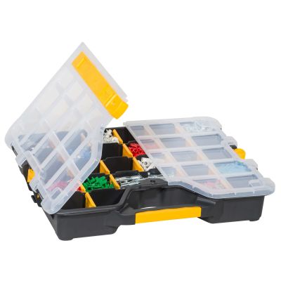 Offener Sortimentskasten EuroPlus Basic S 37 in grau/gelb