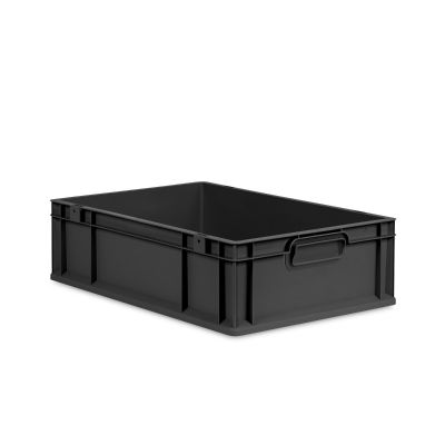 Eurobox NextGen 2.0 Cycle - Griffe geschlossen - 600 x 400 x 170 mm  - Anthrazit