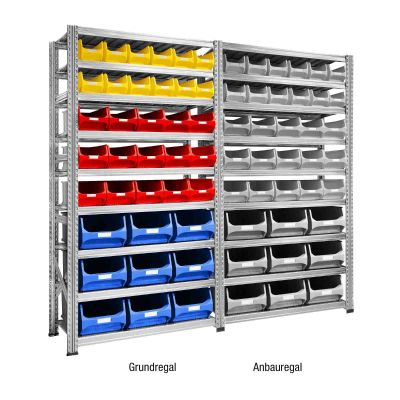 Grundregal Tiefe 500 für Sichtlagerbox 5.0 / 4.0 / 3.0