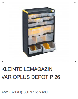 Kleinteilemagazin P26