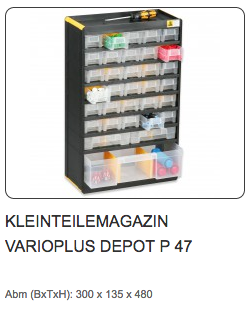 Kleinteilemagazin P47