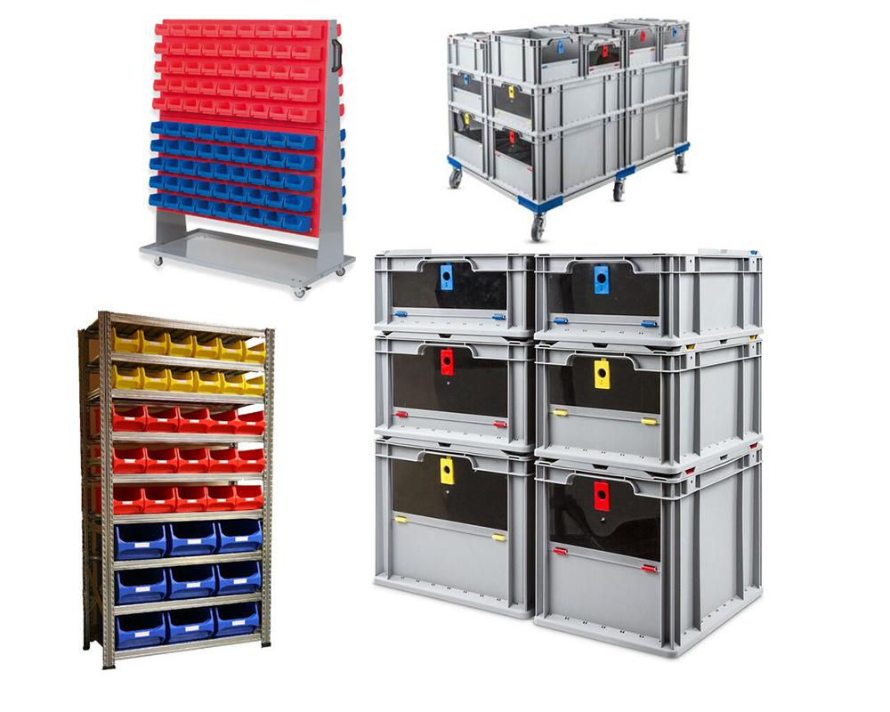 3 Arten, wie man ein Regal aus Stapelboxen erstellt