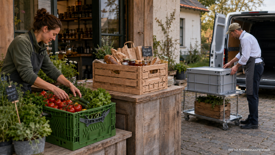 So praktisch ist eine Klappkiste in der Industrie und im Alltag